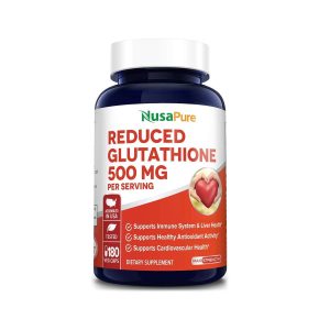 Nusa Pure Glutation 500 mg Antioxidante 180 Cápsulas