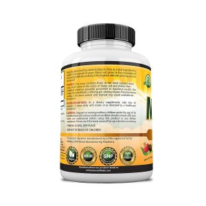Maca Organica Naturalife Labs Root Negro Rojo Amarillo 1900 Mg por Cápsula, 150 Cápsulas Suplemento Vegano