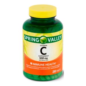 Spring Valley Vitamina C 500 Mg 250 Tabletas