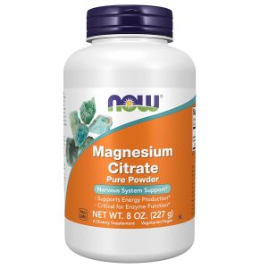 Now Citrato de Magnesio en Polvo - Magnesium Citrate Pure Powder 8 oz. (227 g)